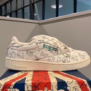 Tom and Jerry Club C 85 Reebok Unisex Shoe